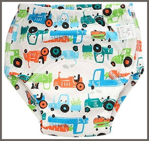 Baby Cotton Training Pants 4 Pack Padded Toddler Potty Training - 