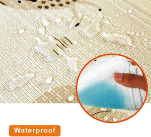 Baby Folding mat Play mat Extra Large Foam playmat Crawl mat Reversible Waterpro - 