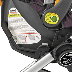Baby Jogger City Select and City Premier - Single Car Seat Adapter for Chicco an - 