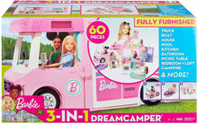 Load image into Gallery viewer, Barbie 3-in-1 DreamCamper Vehicle Transforming Camper with Pool - 
