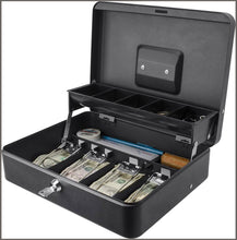 Load image into Gallery viewer, BARSKA Unisex Standard Register Style Cash Box with Key Lock - 
