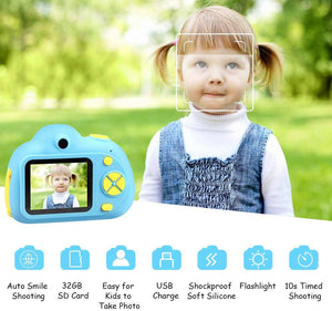 Best Birthday Gift -Kids Digital Video Camera 8MP HD Blue - 