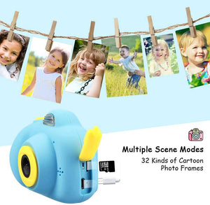 Best Birthday Gift -Kids Digital Video Camera 8MP HD Blue - 
