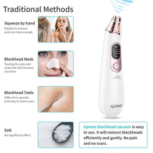 Load image into Gallery viewer, Blackhead Remover Pore Vacuum Xpreen Pore Cleaner Rechargeable Comedone Suction - 
