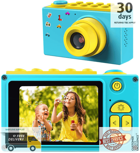 BlueFire Kids Digital Camera Mini 2 Inch Screen Children's Camera 8MP HD Digital - 