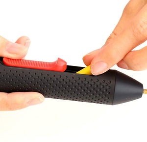 Bosch Gluey Cordless Hot Glue Pen, Smoky Gray (with 20 Glue Sticks, Gray, Box) - 