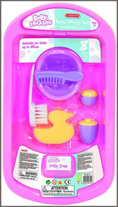 Casdon 711 Bath and Potty Doll Accessory,Pink/Purple - 