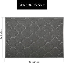Load image into Gallery viewer, Cat Litter Mat, XL Super Size, Phthalate Free, Easy to Clean, Durable, Soft - 
