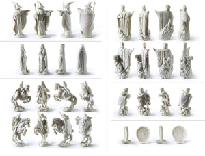 Chess Set Lord of The Rings Battle for Middle Earth Chess Set - 