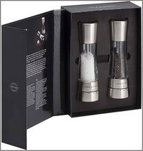 Load image into Gallery viewer, Cole &amp; Mason H59408G 31224 Derwent Salt and Pepper Mill Gift Set, Clear/Silver - 

