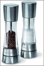 Load image into Gallery viewer, Cole &amp; Mason H59408G 31224 Derwent Salt and Pepper Mill Gift Set, Clear/Silver - 
