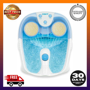 Conair Active Life Waterfall Foot Spa with Lights and Bubbles Blue - 