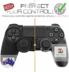 Controller Skin  PS4 Controller Skin 8 Thumb Grips  Anti-Slip Silicone Grip Cove - 