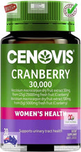 Load image into Gallery viewer, Cranberry 30,000  Cenovis High strength formula - Supports urinary tract health - 
