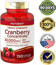 Load image into Gallery viewer, Cranberry (30,000 mg)Vitamin C Horbaach 150T  Potency Gluten Free USA - 
