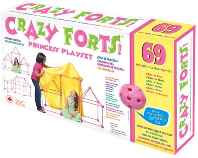 Crazy Forts  Pink  69 pieces Everest Toys - 