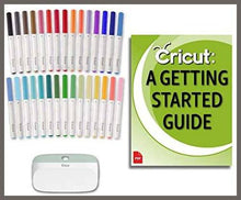 Load image into Gallery viewer, Cricut Beginner Bulk Pen Set, Essential Craft Tool, and Design Space Guide - 
