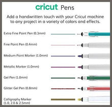 Load image into Gallery viewer, Cricut Beginner Bulk Pen Set, Essential Craft Tool, and Design Space Guide - 
