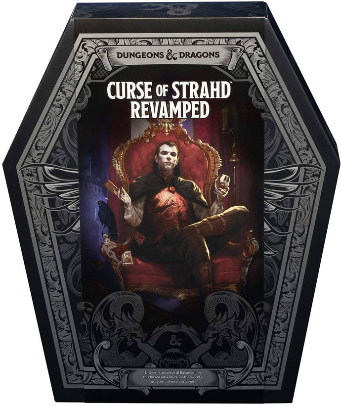 Dungeons and Dragons Curse of Strahd: Revamped Premium Edition (D&d Boxed Set) - 