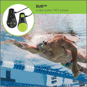 FINIS 1.30.058: 1.30.058.244 Duo MP 3 Player Black/Acid Green - 