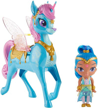 Load image into Gallery viewer, Fisher Price - Shimmer &amp; Shine: Shine &amp; Magical Flying Zahracorn (Nickelodeon) - 
