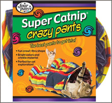 Load image into Gallery viewer, Four Paws Super Catnip Crazy Cat Tunnel Pants Toy - 
