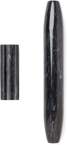 Fox Run 48759 Black Marble French Rolling Pin, 2 x 12 x 2 inches - 