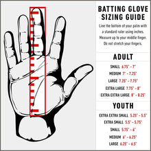 Load image into Gallery viewer, Franklin Sports MLB Powerstrap Batting Gloves, Pearl/White Adult Medium - 
