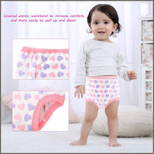 Load image into Gallery viewer, Funkprofi Baby Girls&#39; Toddler Potty Cotton Pee Training Pants Underwear 4 Pack - 
