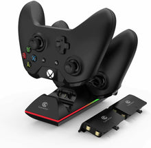 Load image into Gallery viewer, GameSir Xbox One/One S/OneX/  Dual Charging Dock Charger Station Black - g
