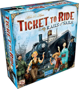Days of Wonder Ticket  Ride Rails Sails Strategy Game - g