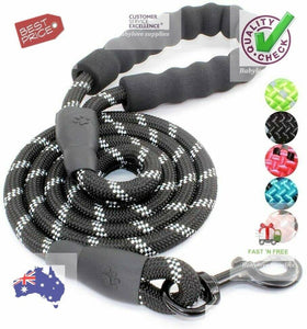 Dog Lead Durable Chew Resistant Slip Lead Rope Padded - g
