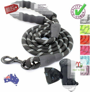 Dog Lead Durable Chew Resistant Slip Lead Rope Padded - g