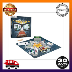 Game For Fame The Hilarious Party Board Game Easy to Play Challenges - 