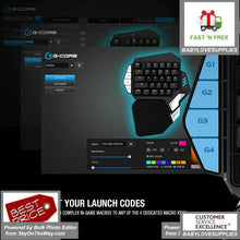 Load image into Gallery viewer, Gamesir Z1 Gaming Keypad Kailh Blue Keys One Handed gamer keypad LED - 
