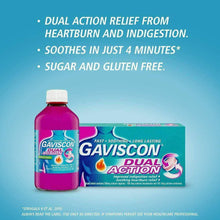 Load image into Gallery viewer, Gaviscon Dual Action Chewable Peppermint 32T - 
