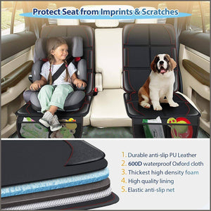 Gimars Thickest EPE Cushion Car Seat Protector Mat - 