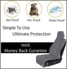 Load image into Gallery viewer, Gorla Grey Universal Fit Waterproof Seat Cover - 
