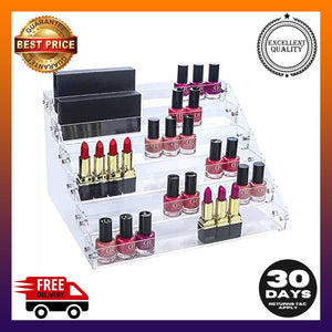 Gospire 6 Tier Clear Acrylic Nail Polish Ink Rack Sunglasses Organizer Rack - 