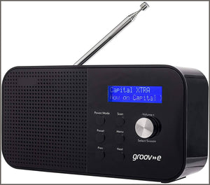 Groov-e Venice Compact DAB/FB Digital Radio - 