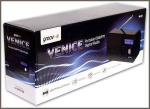 Groov-e Venice Compact DAB/FB Digital Radio - 