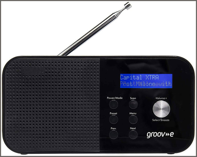 Groov-e Venice Compact DAB/FB Digital Radio - 