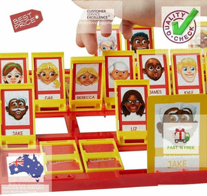 Guess Who Classic  the original guessing game 2 Players Board Games Kids UK SHIP - 