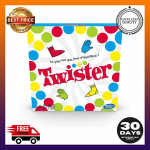 Hasbro Twister Fun Balance Board Game French Version - 