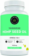 Load image into Gallery viewer, Hemp Oil 120 Capsules TASMANIA MADE Pain Stress Relief Joint Skin - 

