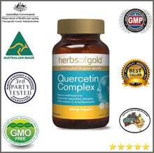 Load image into Gallery viewer, Herbs of Gold Quercetin Complex, 60 count - 
