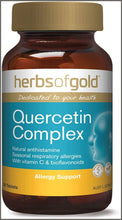 Load image into Gallery viewer, Herbs of Gold Quercetin Complex, 60 count - 
