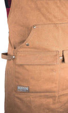 Load image into Gallery viewer, Hudson Durable Goods - Woodworking Edition - Waxed Canvas Apron (Brown) - Padded - 
