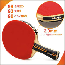 Load image into Gallery viewer, Idoraz Table Tennis Paddle Professional Racket - 
