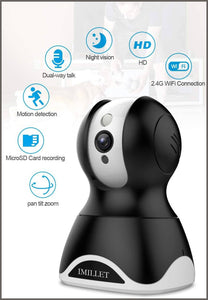 IMILLET WiFi Pet Camera Dog Camera with Phone App - 